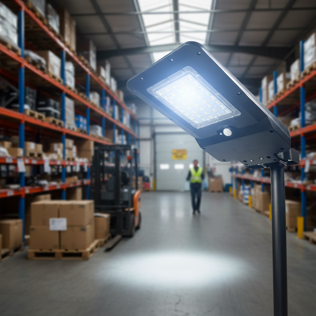 High-Performance 15W Solar LED Light with PIR Motion Sensor Technology for Outdoor Security and Illumination