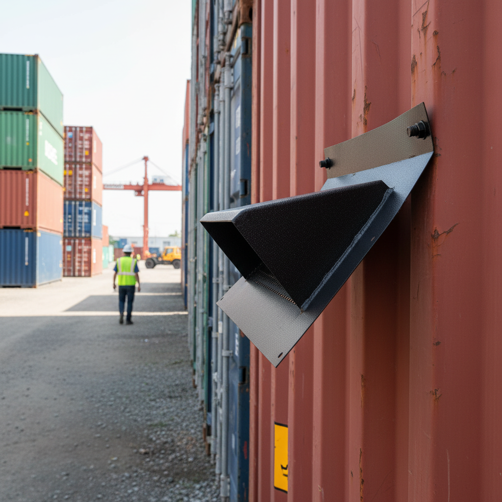 Premium Large Metal Air Vent for Shipping Containers, Waterproof, Easy Installation with Fly and Rodent Screen