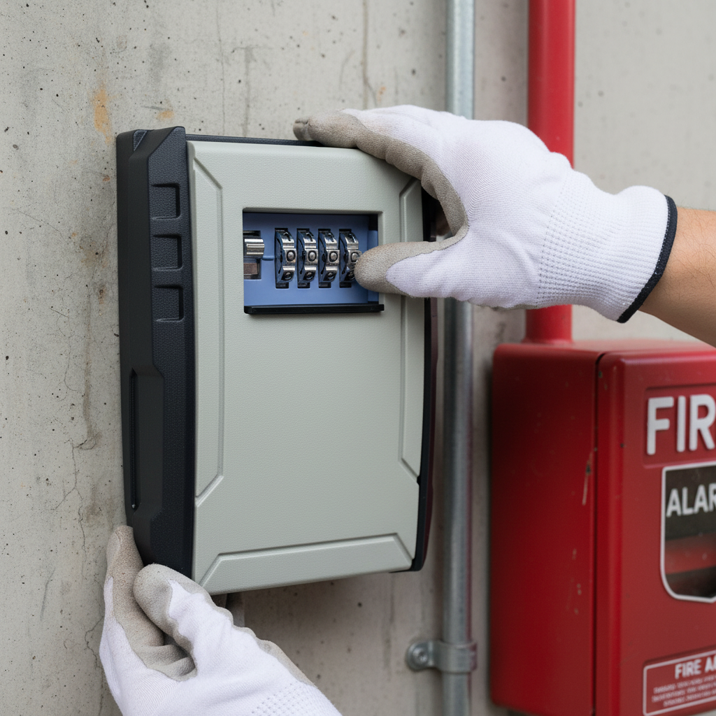 Premium Extra Large Outdoor Key Safe - Heavy-Duty Weather-Resistant Secure Storage for Multiple Keys