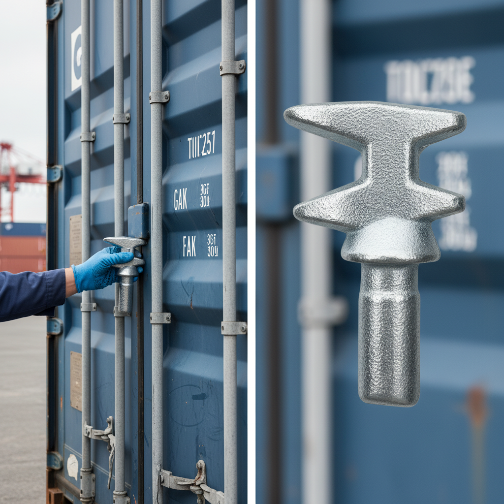 Premium Heavy Duty Shipping Container Door Cam Set for Enhanced Security and Durability