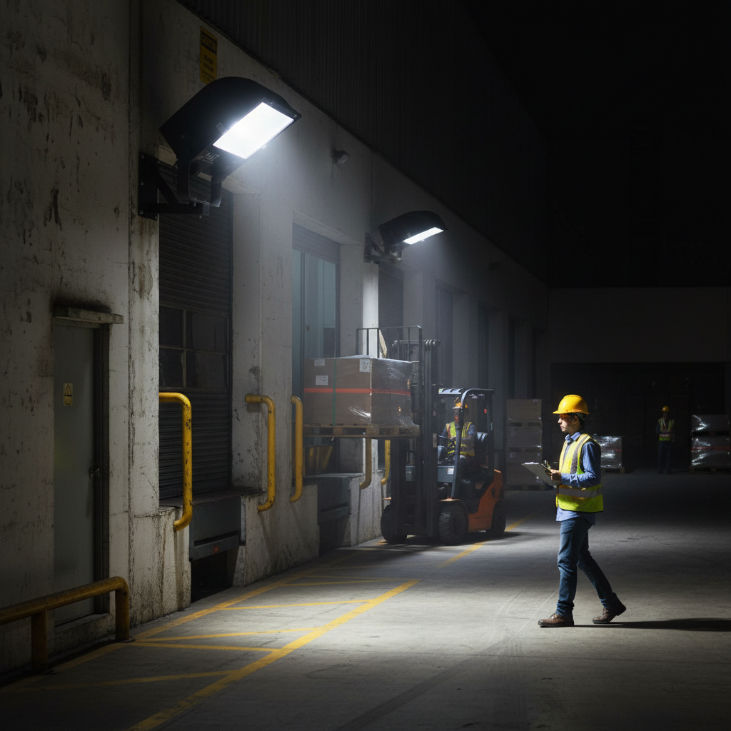 Premium Wall Mounted Swivel Bracket for Large LED Floodlights - Heavy Duty Steel Construction with Secure Positioning and Quick Installation