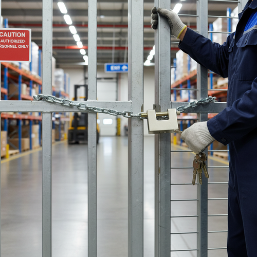 Heavy Duty 94mm Padlock with Hardened Steel Body and CEN3 Security Rating for Superior Outdoor Protection