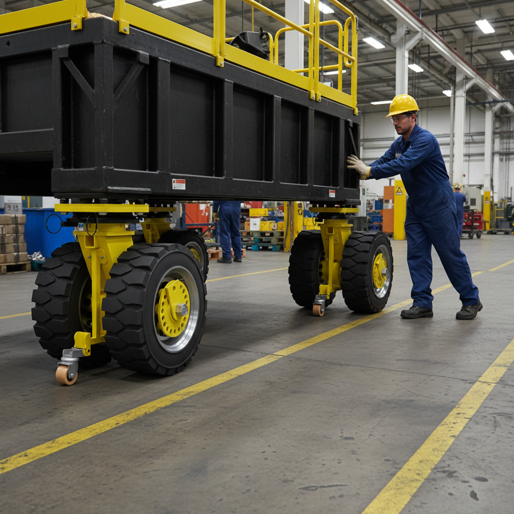 Premium Heavy-Duty Twist-Lock Dual Caster Wheels with 3000 kg Capacity for Industrial Use