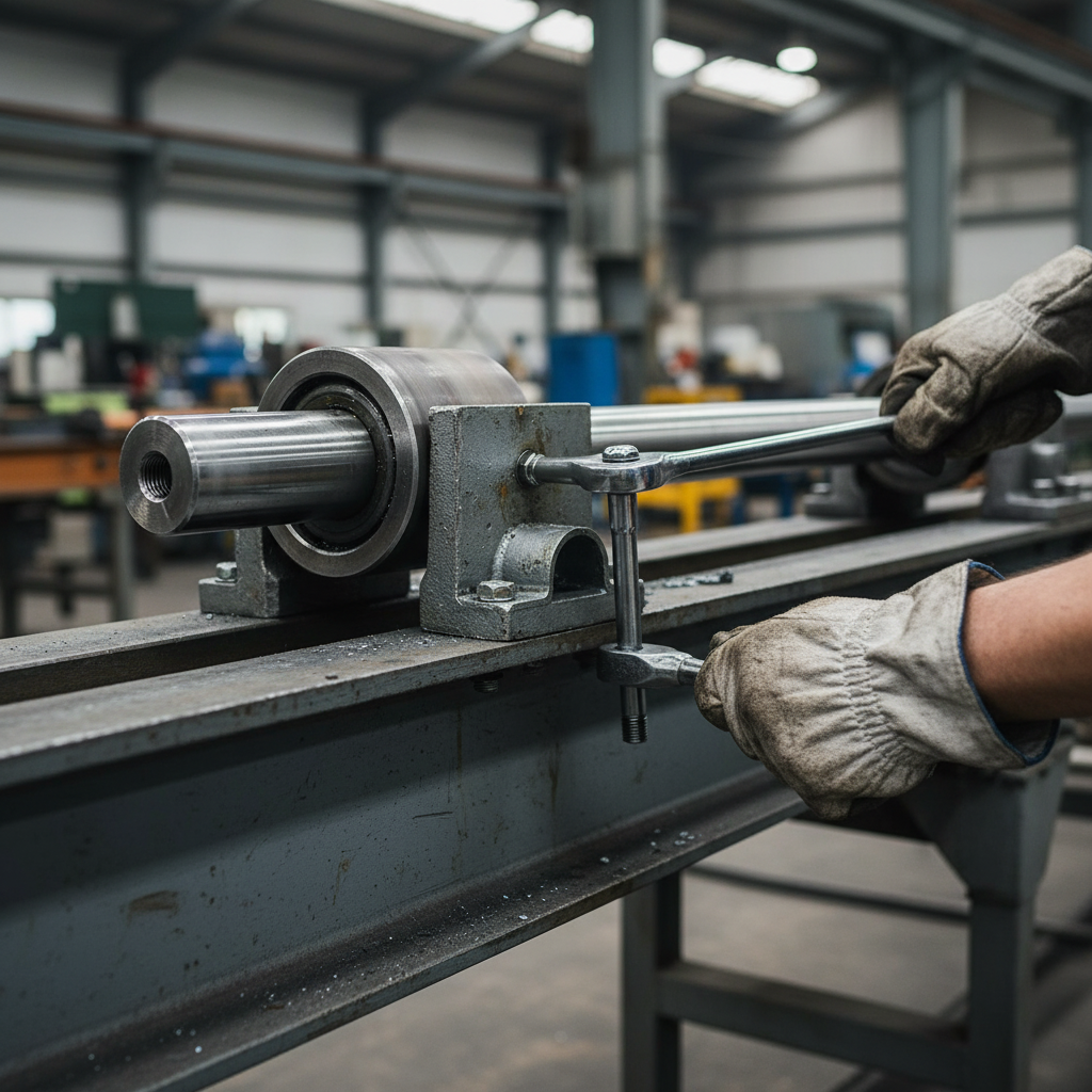 Premium Short Bearing Bracket for Container Double Doors - Durable Support and Easy Installation