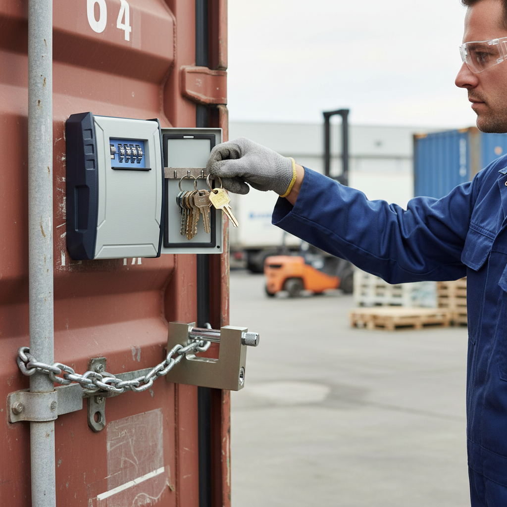 Premium Extra Large Key Safe with 70mm Padlock - Keyed Different for Secure Key Storage and Easy Access