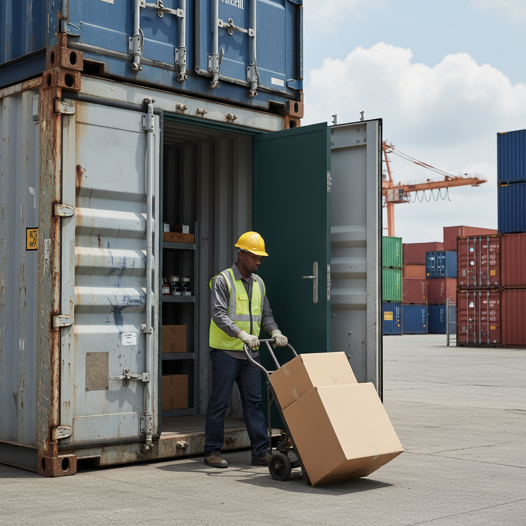 Premium Heavy Duty Shipping Container Single Door with PU Foam Insulation and Anti-Vandal Features