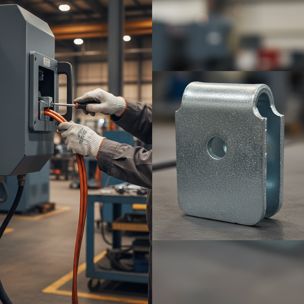 Premium Heavy Duty Handle Hub Mount Bracket for Shipping Containers - Durable Metal Construction and Ergonomic Design for Secure Handle Installation