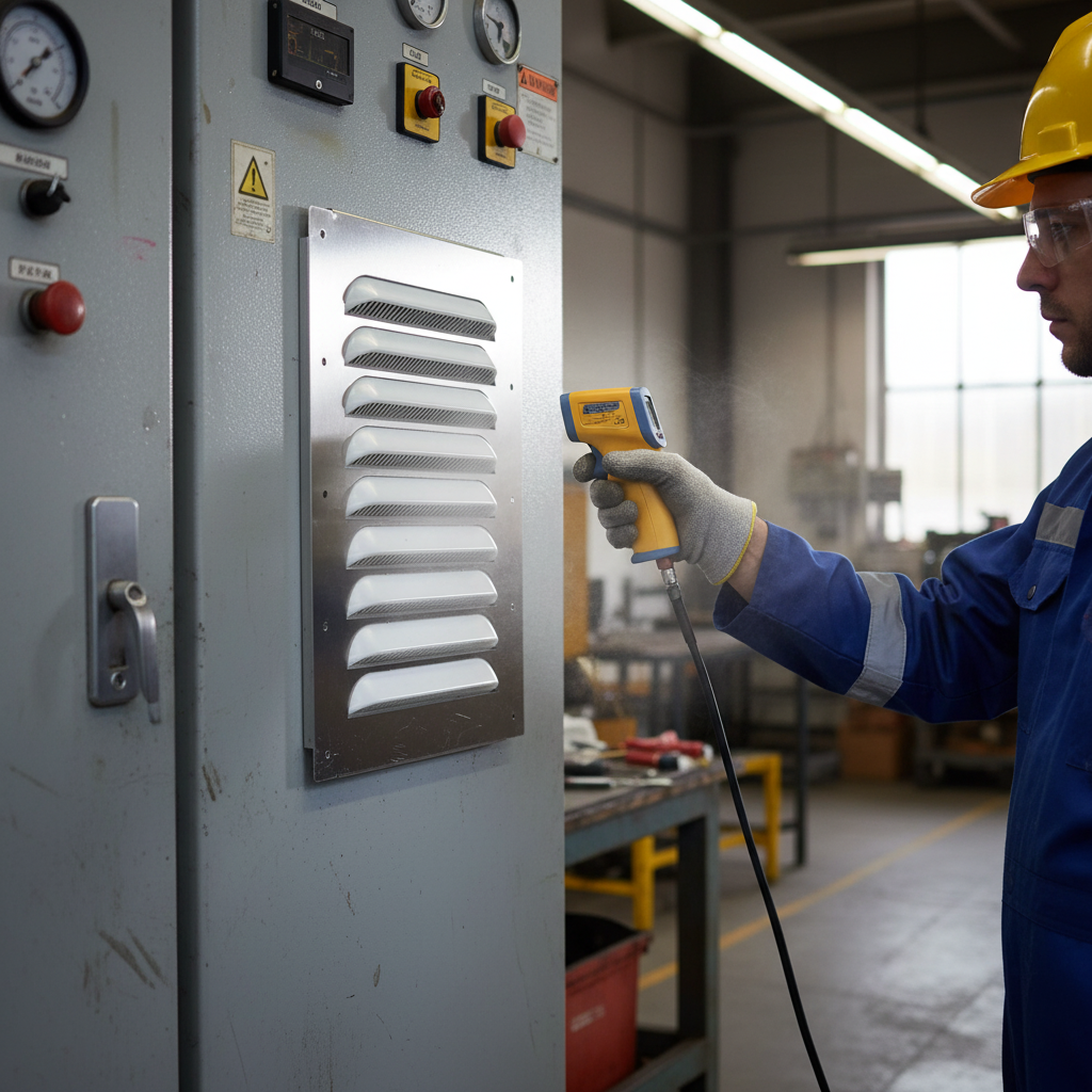 Premium Large Aluminium Air Vent for Enhanced Container Ventilation and Moisture Protection