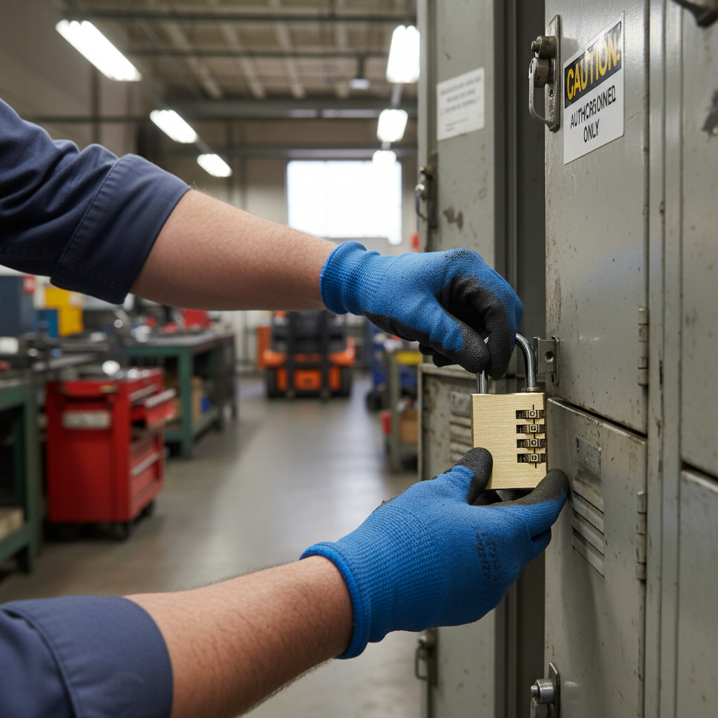 Premium Brass Combination Padlock with 4-Digit Resettable Code and Hardened Steel Shackle for Reliable Security