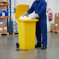 Heavy Duty 240Ltr Maintenance Spill Bin Kit for Oil and Water-Based Liquids with Complete Absorbent Supplies