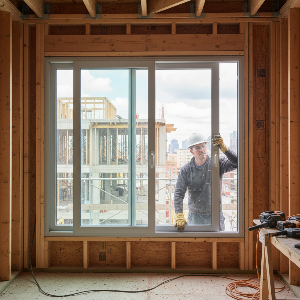 Premium Aluminium Window Glazing Unit for Shipping Containers - Durable Single & Double Glazed Options with Secure Lock Mechanism