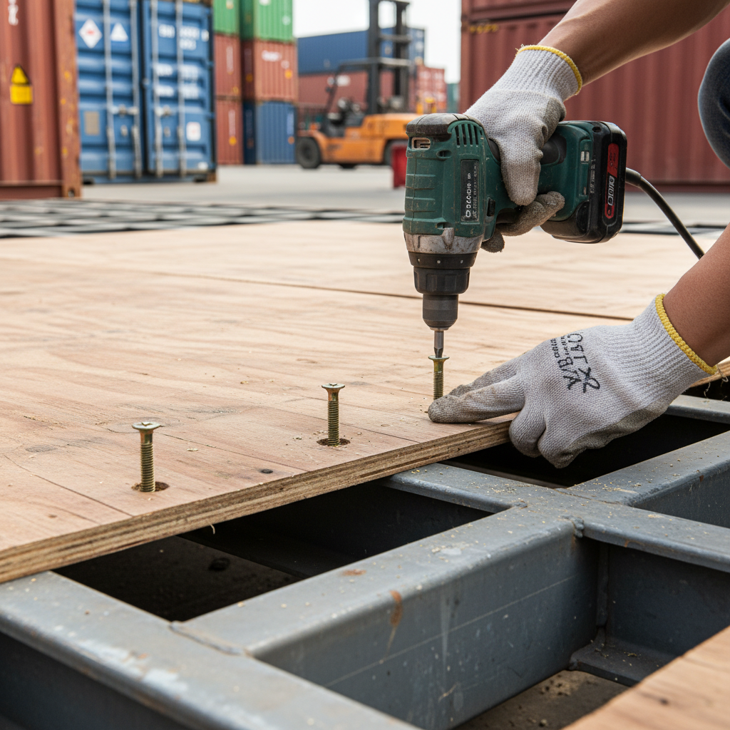 Premium Heavy Duty Floor Tapping Screws M8 - 50 Pieces with 45mm Length and 8mm Diameter for Metal and Timber Applications