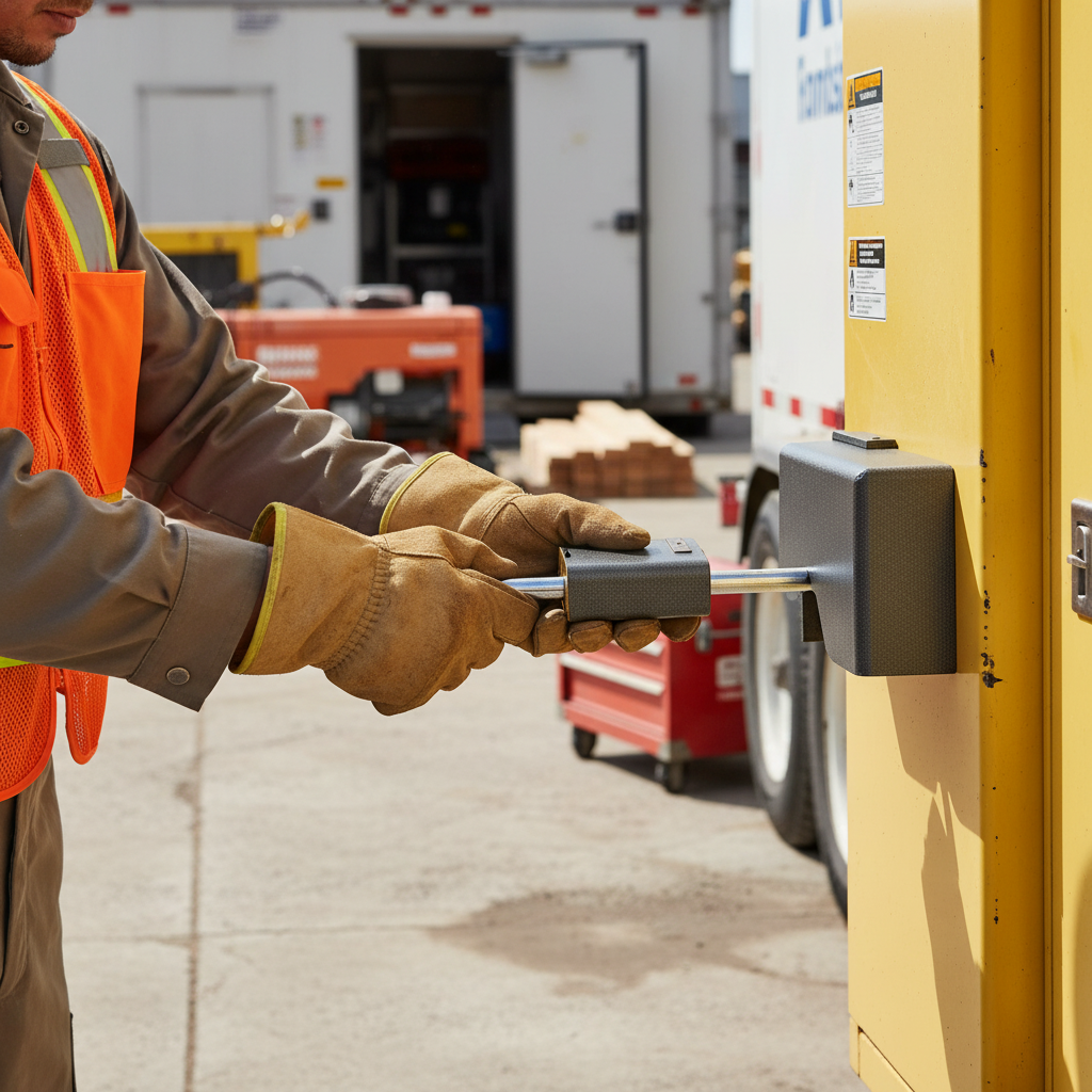 Premium Bolt-On Lock Box for Right-Hand Opening with Easy Installation and Maximum Security Features