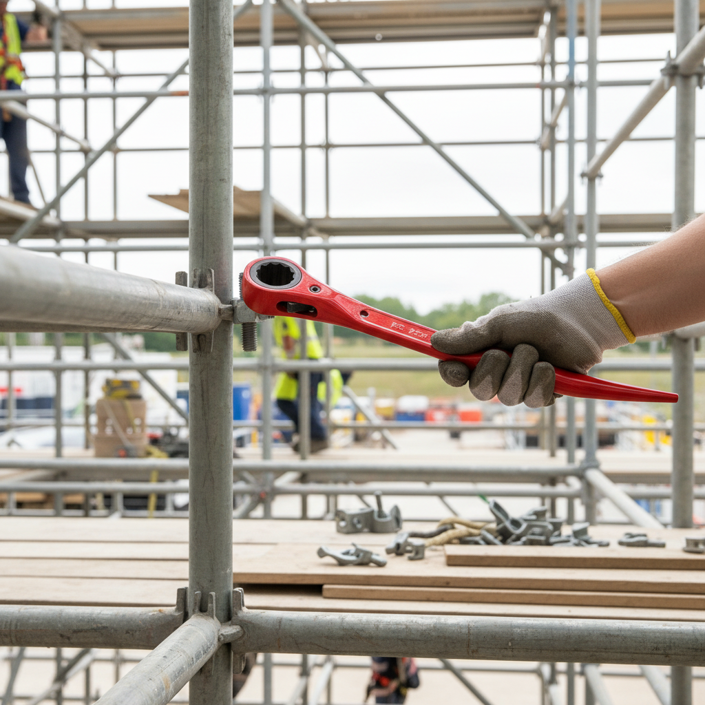 7/16" Flush Short Podger Ratchet - Red