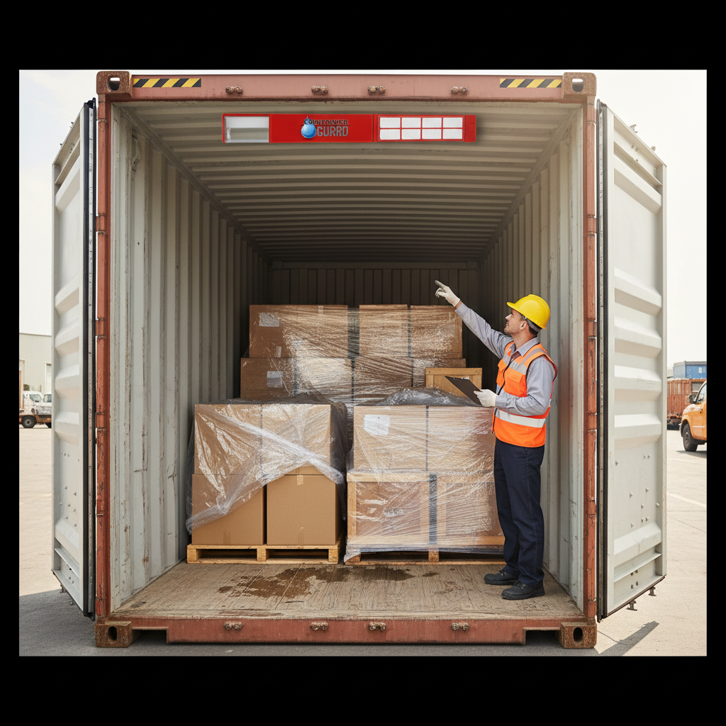 Premium Moisture Trap for Shipping Containers - Calcium Chloride Crystals for Effective Condensation Control