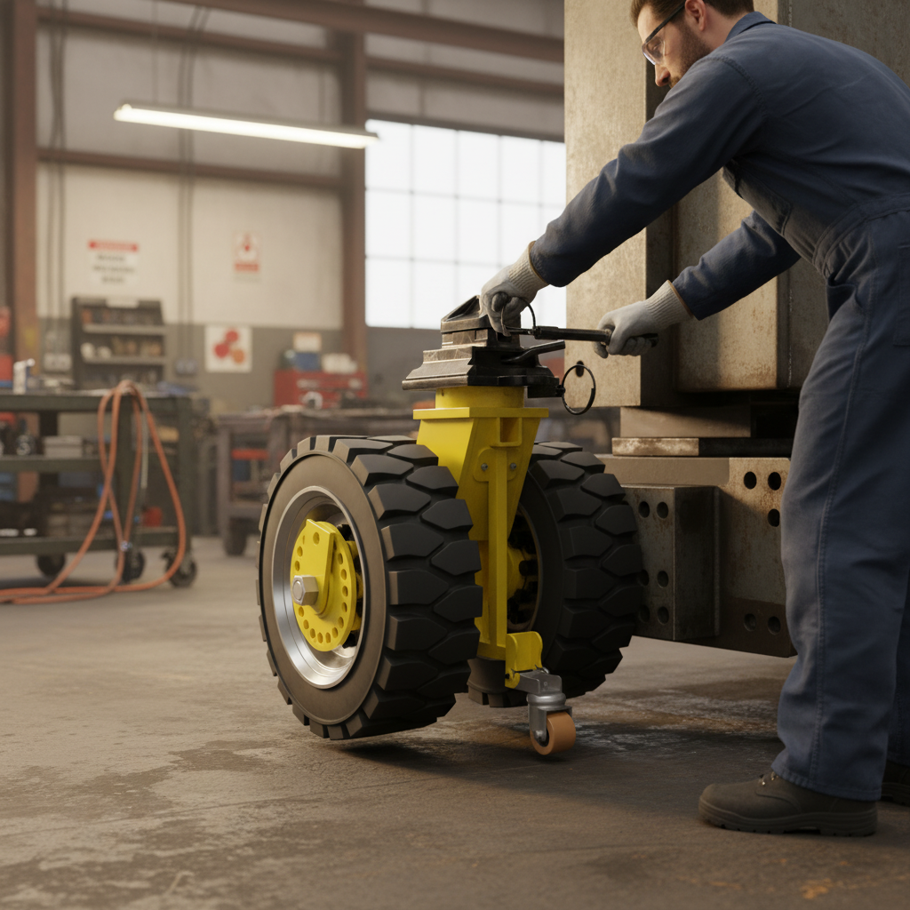 Premium Heavy-Duty Twist-Lock Dual Caster Wheels with 3000 kg Capacity for Industrial Use