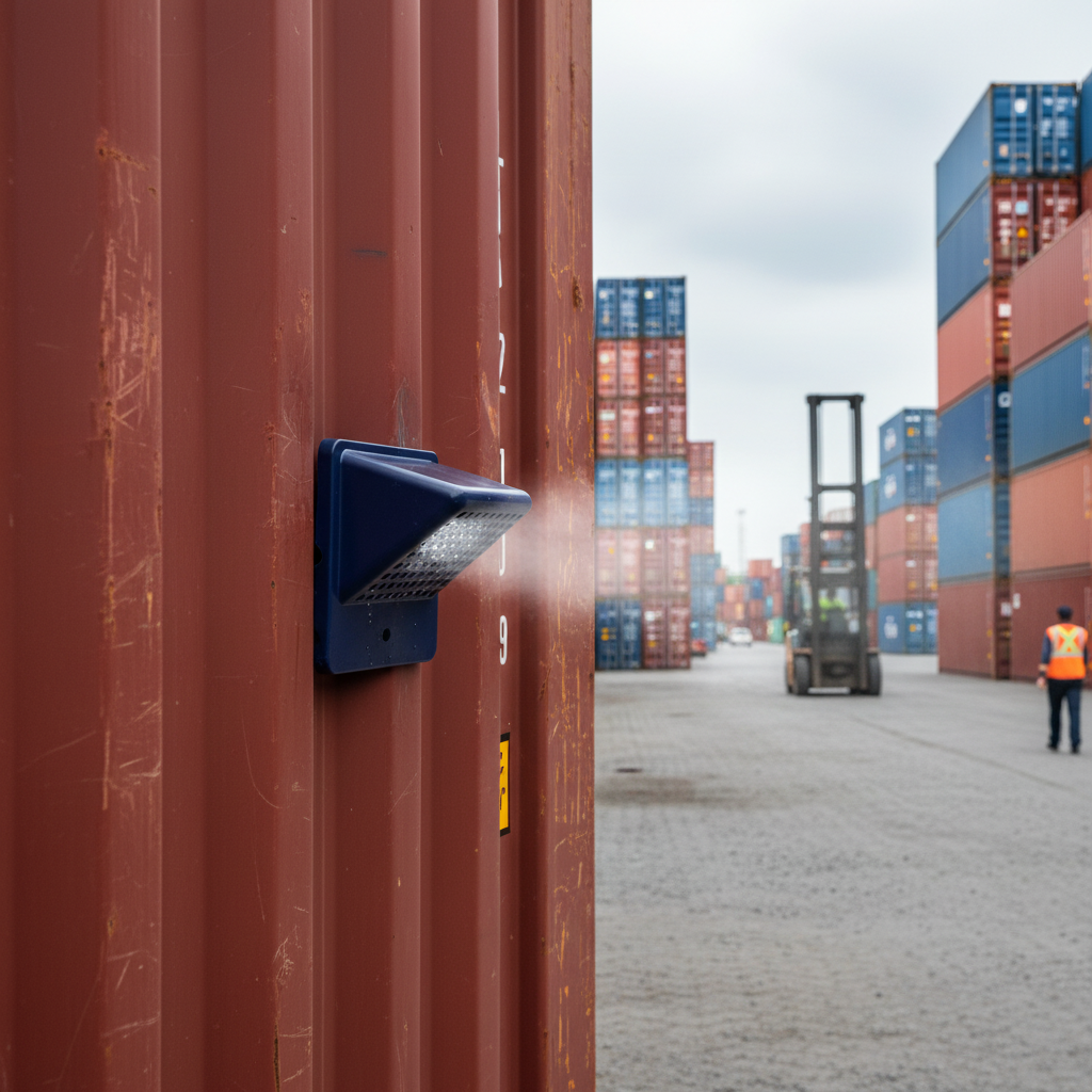 Premium Small Plastic Air Vents for Shipping Containers - Easy Installation, Durable with Built-in Rubber Seal and Insect Screen