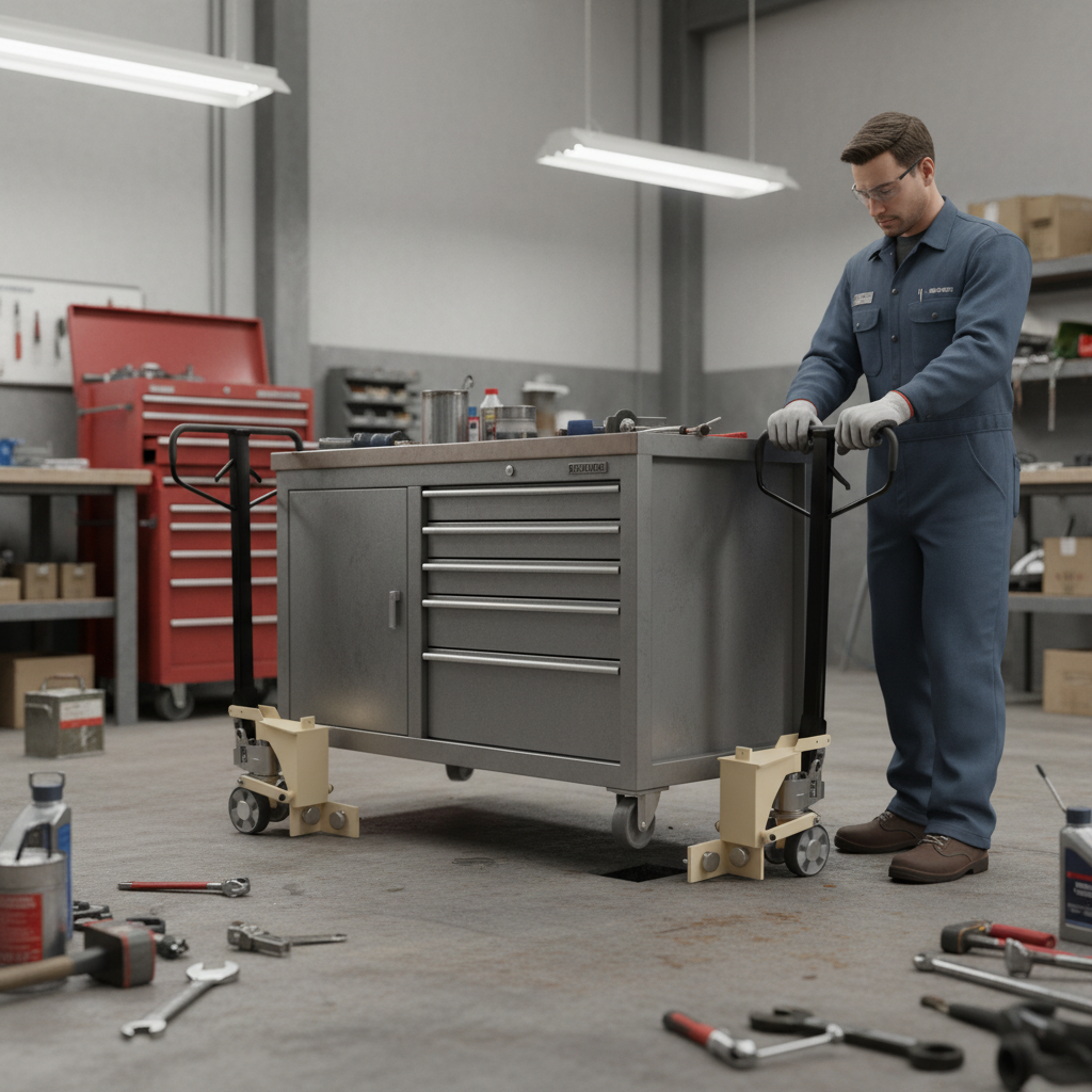 Professional Heavy Duty Self Lifting Jack Set for Shipping Containers with 6000 kg Total Capacity and Manual Hydraulic System